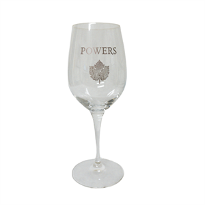 Picture of Powers Logo Wine Glass